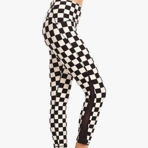 Checkered Yoga Pants/leggings
